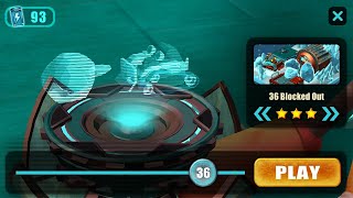 Tiny Robots Recharged Level 36 || Blocked Out || Walkthrough Solution.