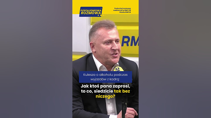 Kulesza w RMF FM: Jak ktoś pana zaprosi, to co, siedzicie tak bez niczego? #pzpn #piłkanożna