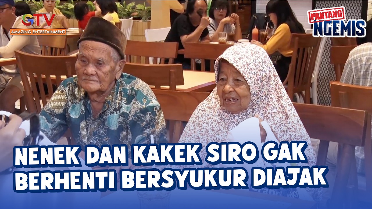 NENEK DAN KAKEK SIRO GAK BERHENTI BERSYUKUR DIAJAK BELANJA   SEG 3 | PANTANG NGEMIS 2017/2018