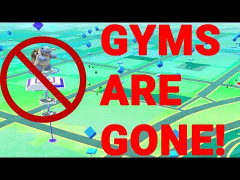 나이언틱이 체육관을 없앴다?! Pokemon GO 업데이트 2017년 6월