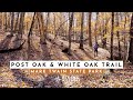 Hiking Post Oak and White Oak Trail at Mark Twain State Park Missouri