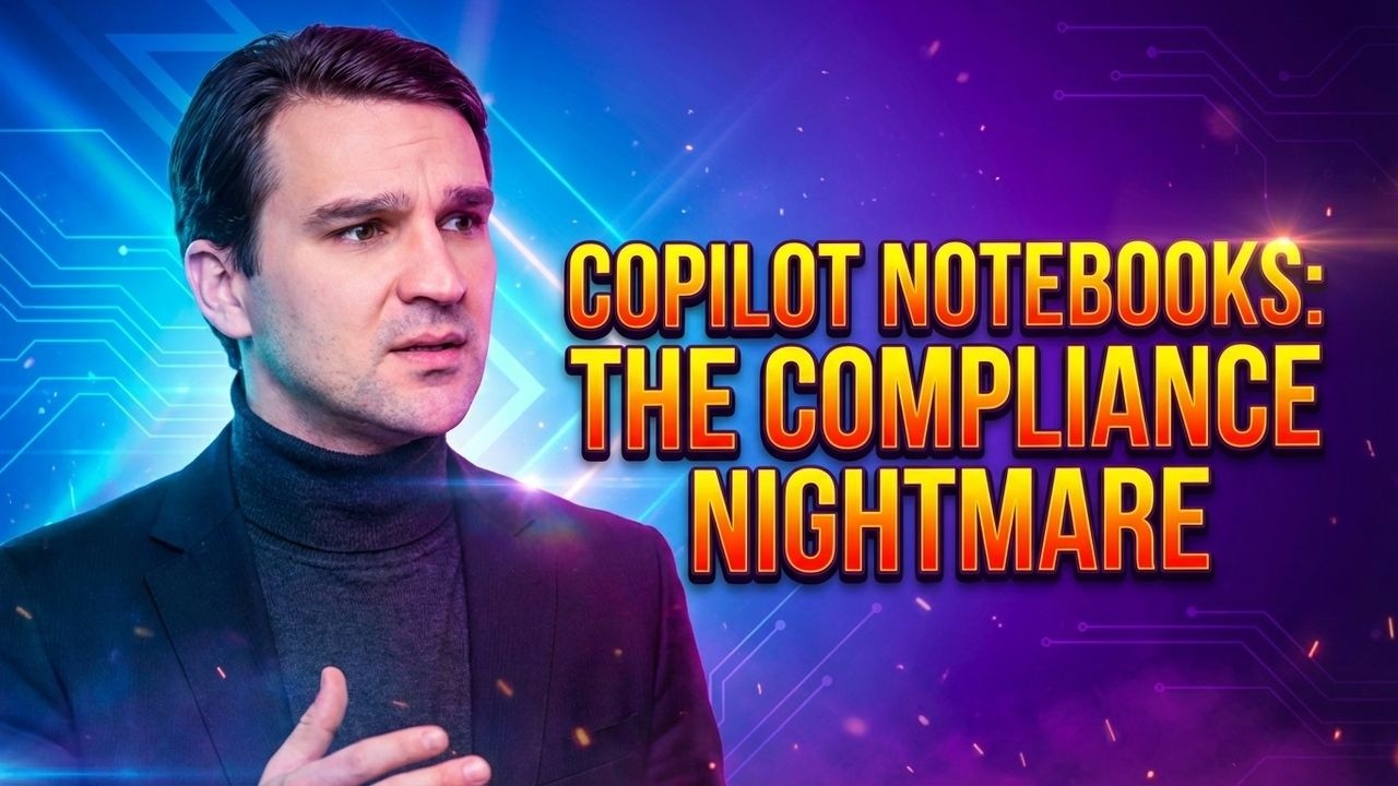 Why Copilot Notebooks Threaten Compliance 🚨 Why Copilot Notebooks Threaten Compliance 🚨
