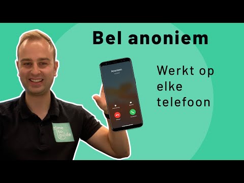 Video: Hoe bel ik anoniem vanaf mijn mobiele telefoon?