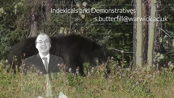 Indexicals and Demonstratives