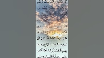 محمد رسول الله #قران_كريم _من سورة الفتح