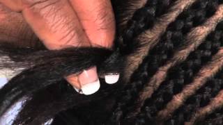 Вертикальные косички - видео-урок часть 2(В этом уроке по технике работы с волосами африканского типа Мишель Томпсон демонстрирует базовое плетение..., 2013-04-22T12:59:41.000Z)