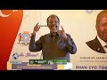 MW Xasan Sheekh “Soomaaliya inay Shiidaal yeelanaysa Lama oga balse waan rajaynaynaa"
