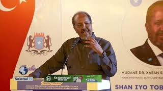MW Xasan Sheekh “Soomaaliya inay Shiidaal yeelanaysa Lama oga balse waan rajaynaynaa