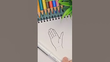 How MITTENS Help Drawing HANDS #art #drawingtutorial #howtodraw #drawing #tutorial #pencildrawing