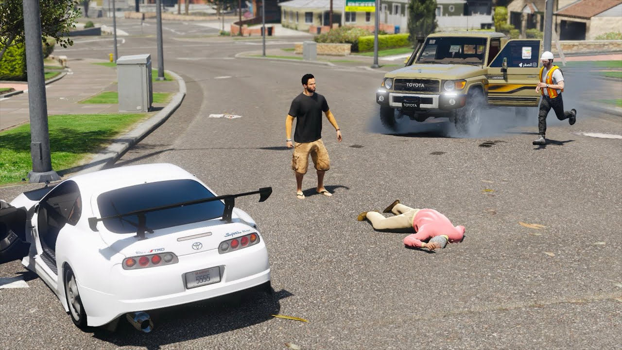 راعي السوبرا يستفز والد راعي الشاص ويتعدي عليه بالضرب لكن تشتعل نار أنتقام الشاص | قراند 5 - GTA V