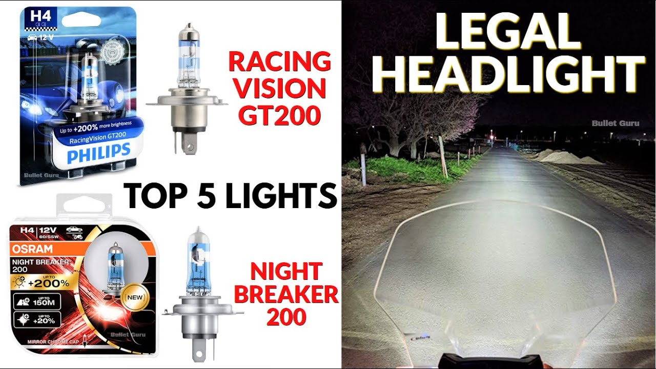 Osram Night Breaker 200 H4 Led Headlight Bulb for Royal Enfield