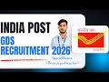 GDS भर्ती 2026 शुरू 🔥 | Apply Date, full process #gdsbharti2026 #postoffice#indianpostrecruitment