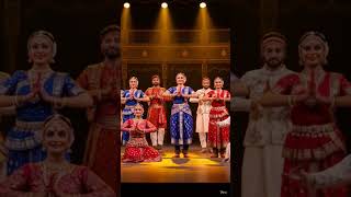 Indian Classical Kathak Dance, Group Performance #classicalmusic