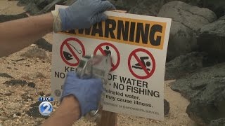 Waikiki beaches closed due to 500,000 gallon sewage spill