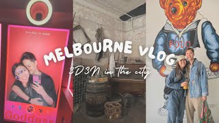 Aus vlog part four: Melbourne city exploration 🍜🛍️  | 3D3N | Museums, Prahran Market & more