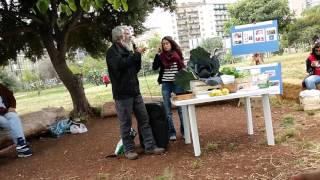 Giornata ecologica Parco Uditore Palermo sull'agricoltura sinergica part1