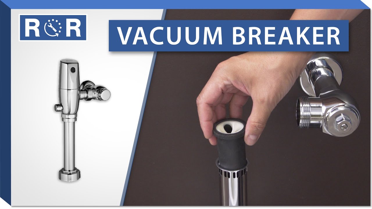 American Standard Selectronic Flushometer Vacuum Breaker Repair and