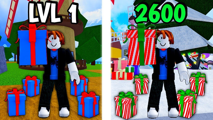 Noob To Max Using Only Gifts In Blox Fruits