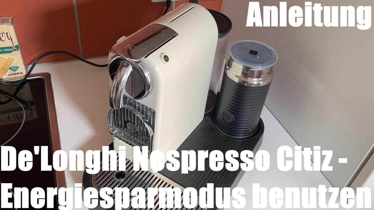 De'Longhi Nespresso Citiz ECO Anleitung 