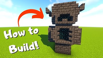 How to Build a Warden Statue in Just 5 Minutes!