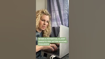 WHEN A POTENTIAL CLIENTS GHOSTS YOU AFTER MAKING ENQUIRIES