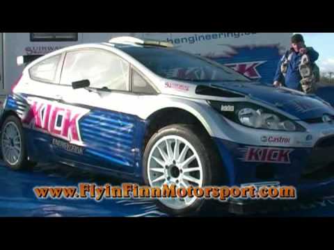 Craig Breen Launches His M-sport Ford Fiesta s2000 (Flyin Finn Motorsport)