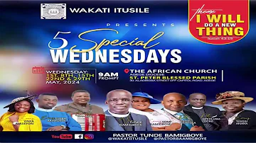 ADURA OWURO FUN OSE TUNTUN || WAKATI ITUSILE || CCDM GLOBAL II VEN TUNDE BAMIGBOYE || 06.05.24