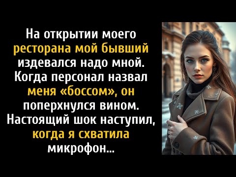 Бывший муж привел свою любовницу на открытие моего ресторана, никто не знал, что я владею это