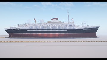 Building of the Andrea Doria. Part 8.3 - lower decks layout | Minecraft Building Timelapse