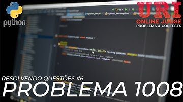 URI questão 1008 (Python 3) | Resolvendo questões #6