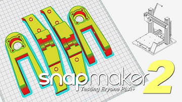 Testing Eryone PLA+ strong filament on the Snapmaker 2.0 Part 1 - Live Stream relaxing music