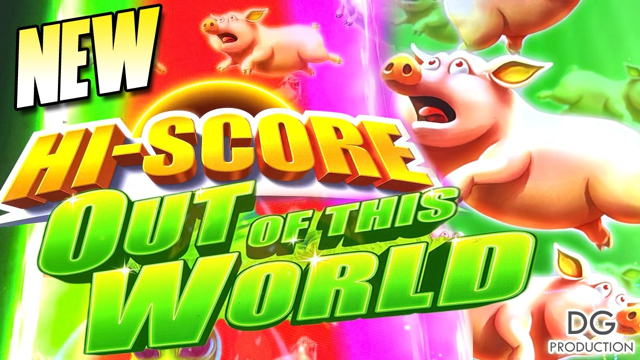 🚨NEW!! MOOLAH? OUT OF THIS WORLD!! HI-SCORE ALARM ON THE FARM🚨PACHINKO ALIEN SLOT MACHINE CASINO OMG