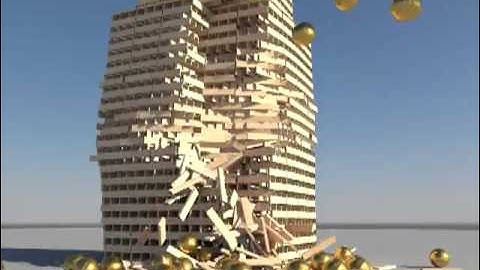 Over 5000 KEVA planks building   Bullet Physics   YouTube