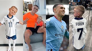 El Wey | Phil Foden Son (Ronnie) Best, cutest & Funniest Moments