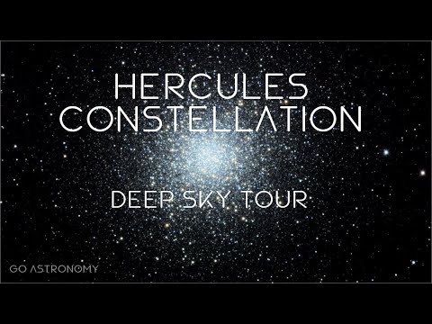 Hercules Constellation Deep Sky Tour:  Nebulae & Star Clusters