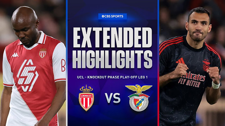 Monaco vs. Benfica: Extended Highlights | UCL Knockout Phase Play-off Leg 1 | CBS Sports Golazo
