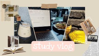 STUDY WITH ME | café edition | study vlog #1