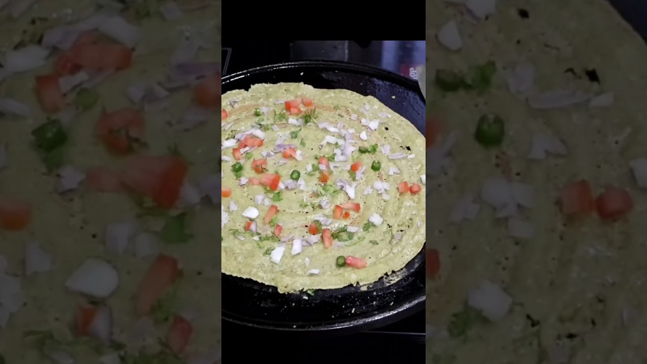 दही ईनो सोडा न वापरता प्रोटीनयुक्त हिरव्या मुगाचा नाष्टा। Green Moong Nashta। Breakfast #Shorts