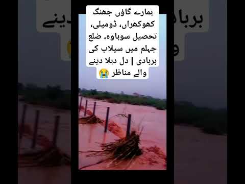 Flood Destruction In Domeli Shocking Scenes From Sohawa Jhelum 2025 Disaster Sir Adnan Ikram