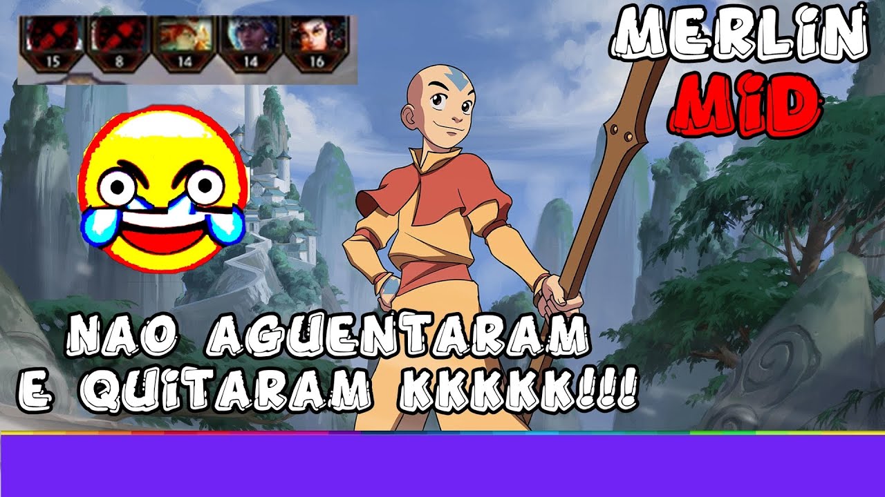 Não aguentaram a pressão e quitaram!!!! - Merlin MID - ft. Leo - SMITE GAMEPLAY BRASIL