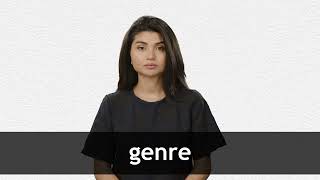 How to pronounce GENRE in American English