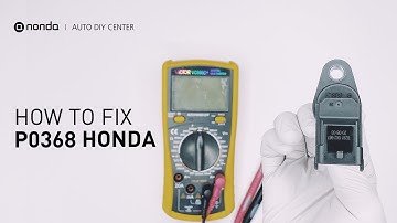 How to Fix HONDA P0368 Engine Code in 3 Minutes [2 DIY Methods / Only $9.86]