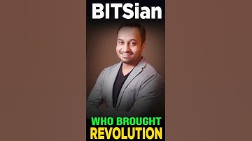 😍 BITSian who brought revolution 💖 BITS Pilani Graduate Success Story 😍 BITS Goa /Hyderabad #shorts