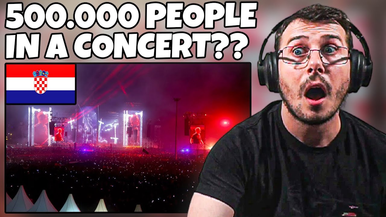 🇭🇷 The Concert That Rewrote History! Marko Perković Thompson Reaction