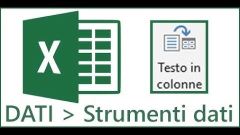 Microsoft Excel | Dividere il testo in colonne diverse (es. separare il nome dal cognome)