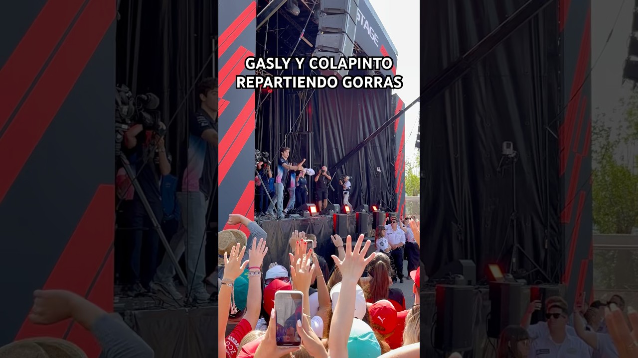 #colapinto #gasly #gorras #f1 #alpine #formula1 #circuitdecatalunya #francocolapinto #pierregasly