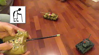 Christmas Day Tank Battle - Huan Qi Radio Control Infrared Battle Tanks