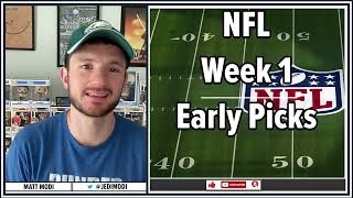 Early Nfl Bets To Lock In Nfl Week 1 Betting Picks