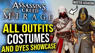 Assassin's Creed Mirage - All Outfits, Dyes, and Costumes Showcase