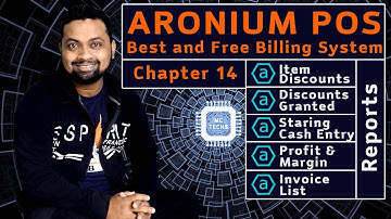 Chapter 14 Item Discounts, Discounts Granted, Starting Cash, P&L, Invoice List #Aronium #Reports